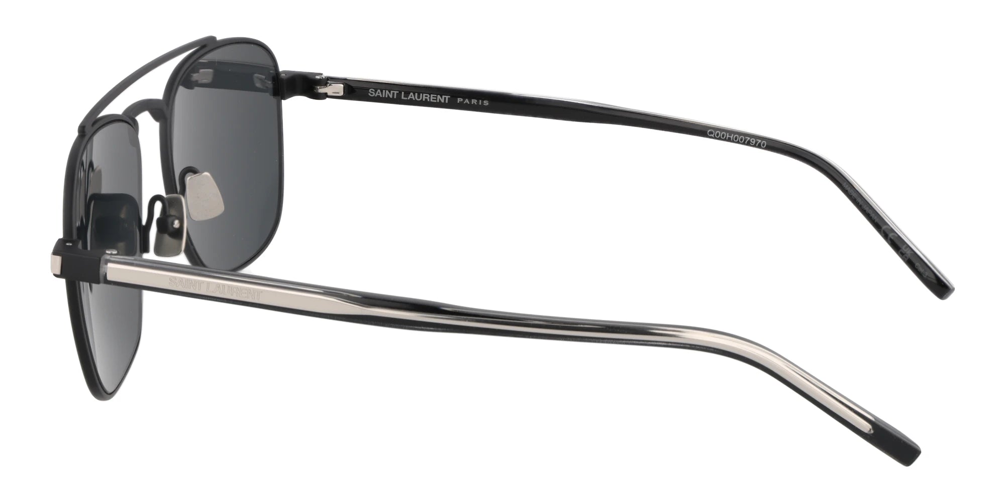 Saint Laurent SL665-Black With Grey Lenses
