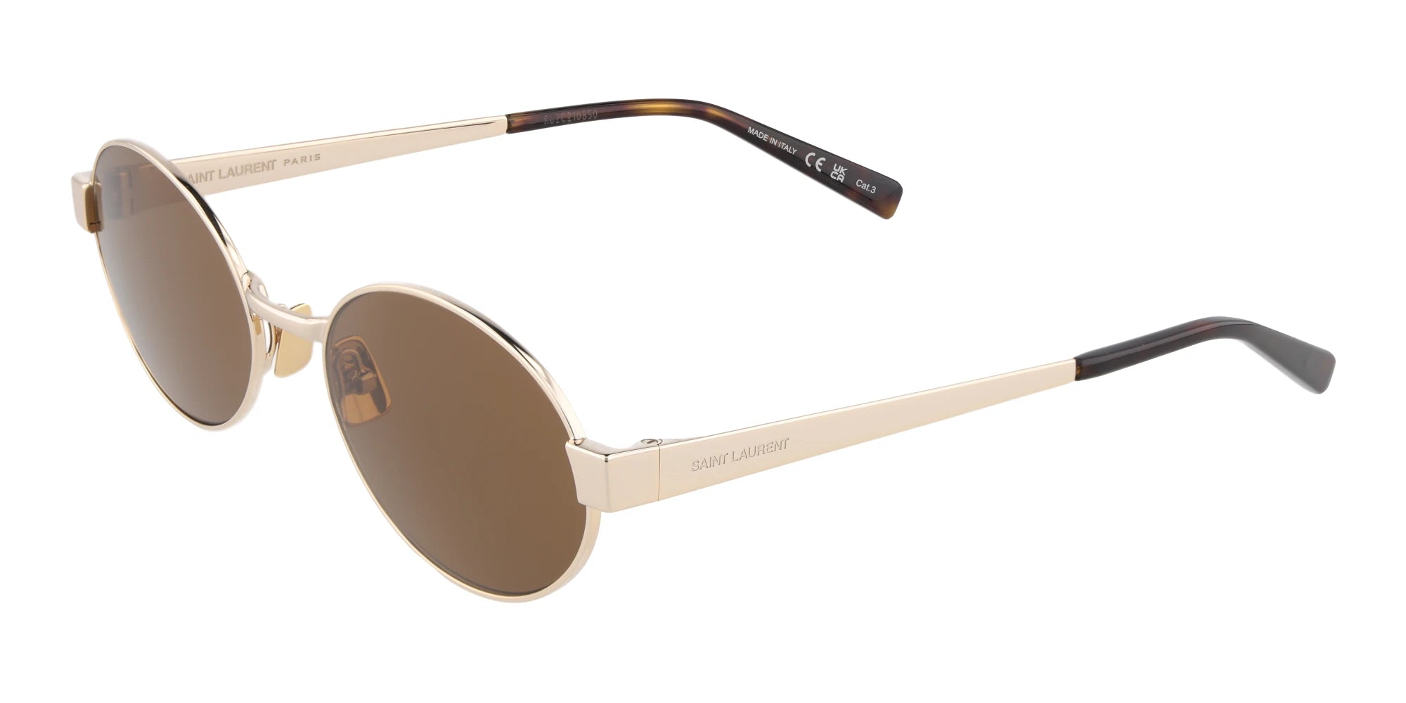Saint Laurent SL692-Gold With Brown Lenses