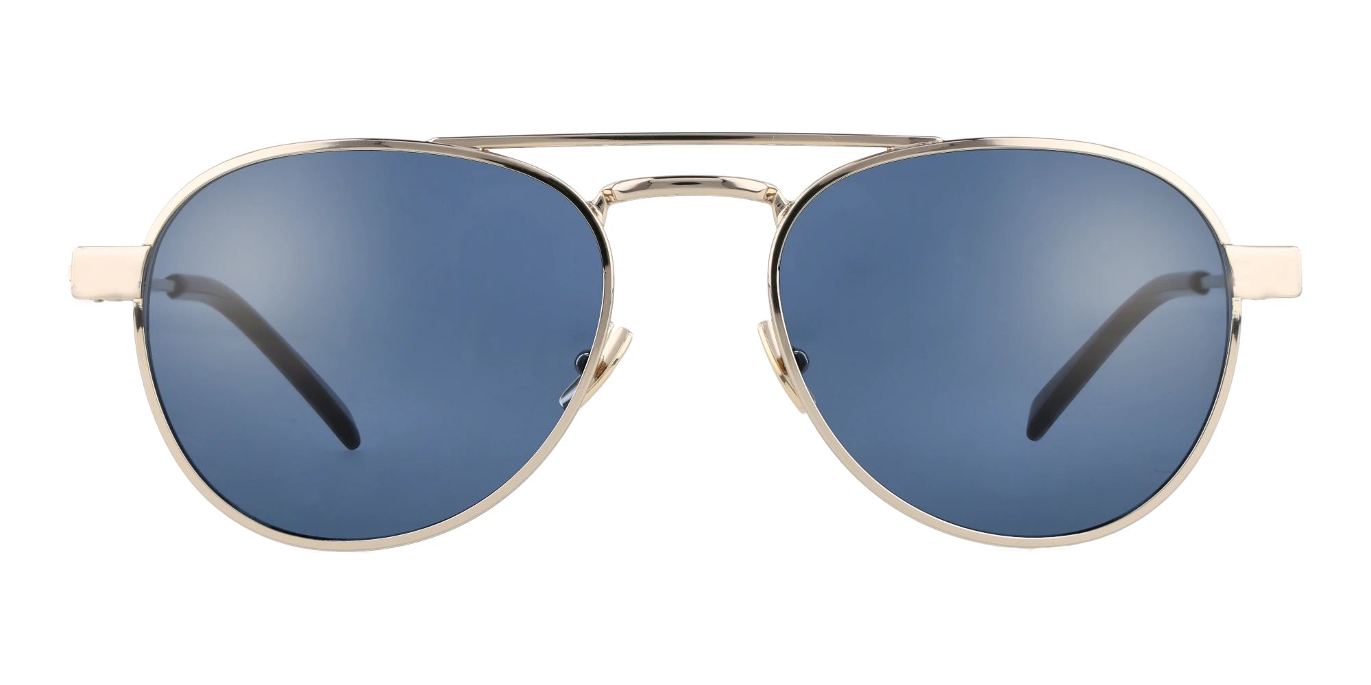 Saint Laurent SL708- Gold With Blue Lenses