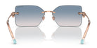 Tiffany TF3088-Rose gold / Blue Gradient