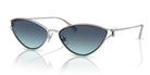 Tiffany TF3095-Silver / Azure Blue Grey
