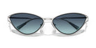 Tiffany TF3095-Silver / Azure Blue Grey