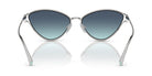 Tiffany TF3095-Silver / Azure Blue Grey