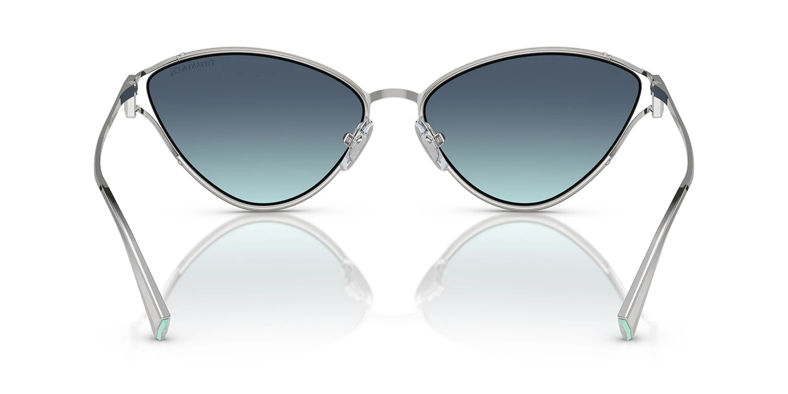 Tiffany TF3095-Silver / Azure Blue Grey