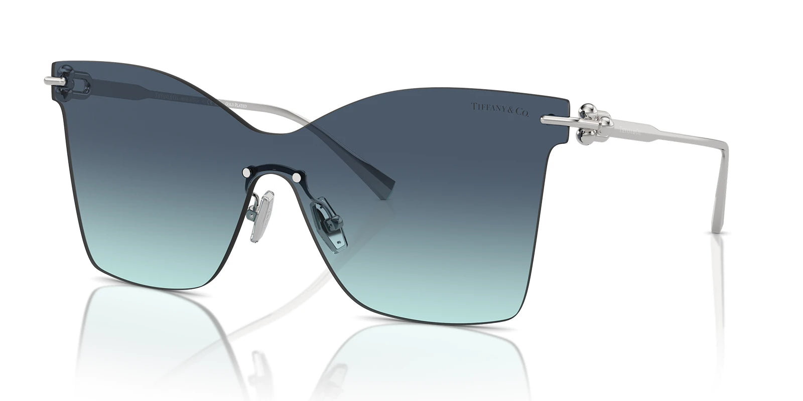 Tiffany TF3103-Silver / Blue Gradient Grey