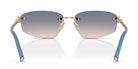Tiffany TF3114-Gold / Brown Blue Gradient