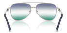 Tiffany TF3116-Silver / Green Gradient