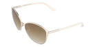 TomFord FT0320-White With Brown Lenses