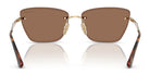 VOUGE VO4332-Gold With Brown Lenses