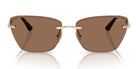 VOUGE VO4332-Gold With Brown Lenses