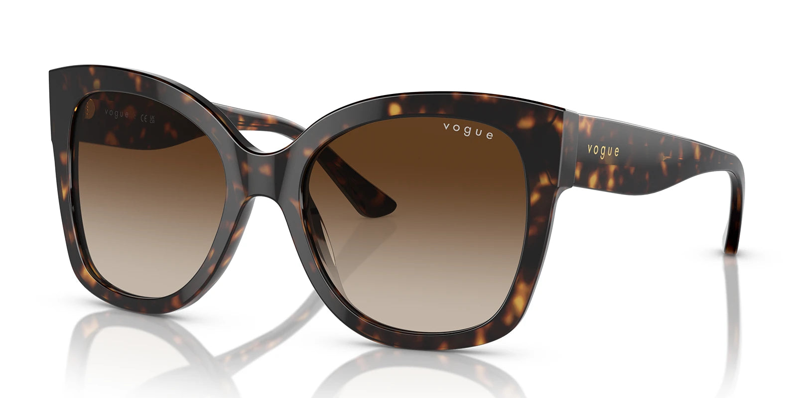 VOUGE VO5338-Tortoise / Brown Gradient