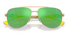 Versace VE2002-Gold With Green Lenses