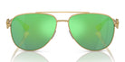 Versace VE2002-Gold With Green Lenses
