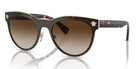 Versace VE2198-Tortoise With Brown Lenses