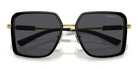 Versace VE2261-Black With Grey Lenses