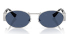 Versace VE2264-Silver With Blue Lenses