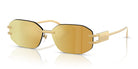 Versace VE2274-Gold With Brown Lenses
