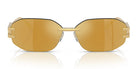 Versace VE2274-Gold With Brown Lenses
