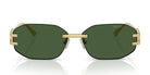 Versace VE2274-Gold With Green Lenses