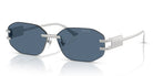 Versace VE2274-Silver With Blue Lenses