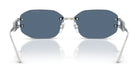 Versace VE2274-Silver With Blue Lenses