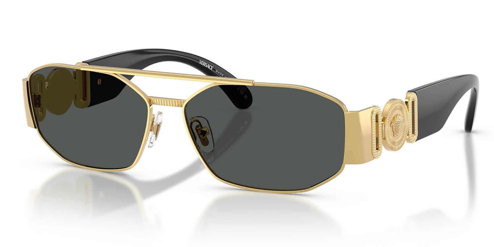 Versace VE2287-Gold With Grey Lenses