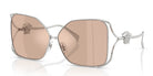 Versace VE2288-Silver / Light Pink