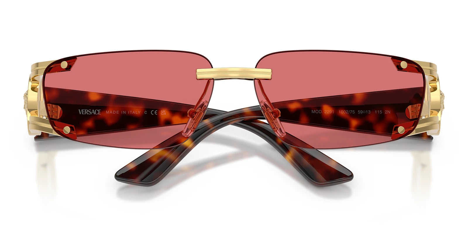 Versace VE2291-Gold / Red Hiper