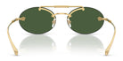 Versace VE2295-Gold With Green Lenses