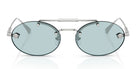 Versace VE2295-Silver / Light Blue