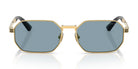 Versace VE2297-Gold With Blue Lenses