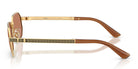 Versace VE2297-Gold With Brown Lenses