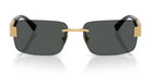 Versace VE2298-Gold With Grey Lenses