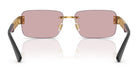 Versace VE2298-Gold With Pink Lenses