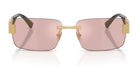 Versace VE2298-Gold With Pink Lenses