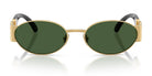 Versace VE2299-Gold With Green Lenses