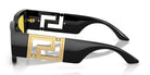 Versace VE4506-Black With Yellow Lenses
