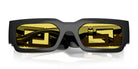 Versace VE4506-Black With Yellow Lenses
