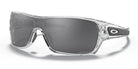 Oakley OO9307 Turbine Rotor-Clear / Black Polarized