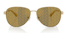 Michael Kors MK1160-Gold With Brown Lenses
