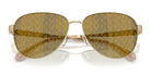 Michael Kors MK1160-Gold With Brown Lenses