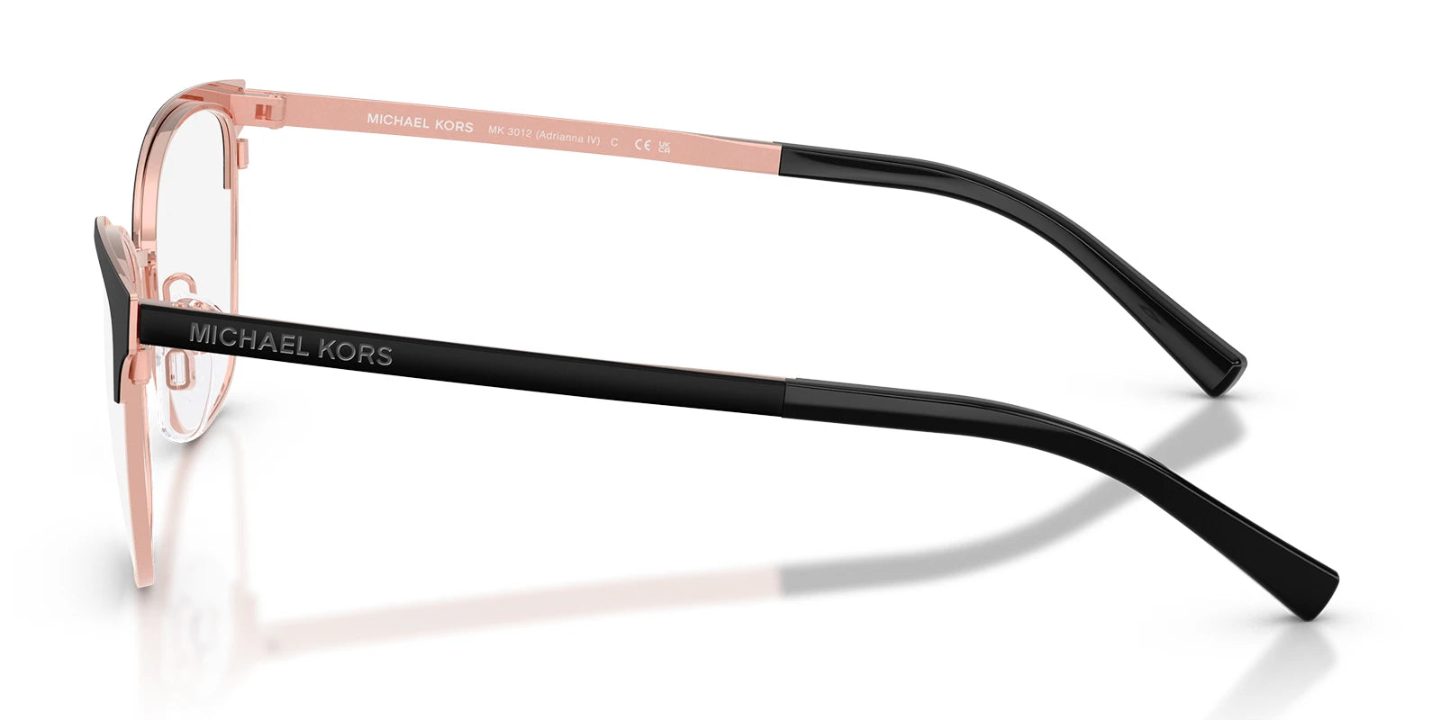 Michael Kors MK3012-Matte Black Rose Gold