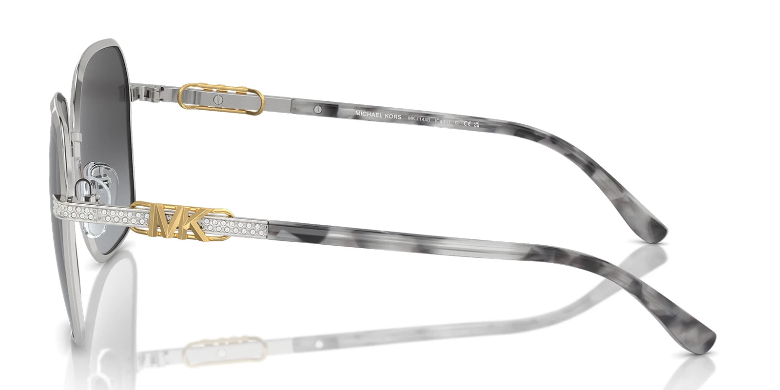 Michael Kors MK1145-Silver / Blue Gradient Grey